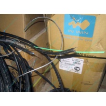 Оптический кабель Б/У для внешней прокладки (с металлическим тросом) в Череповце, оптокабель БУ (Череповец)