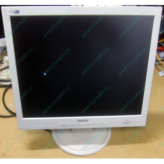 Монитор 17" TFT Philips 170S с битым пикселем в Череповце, белый (Череповец)