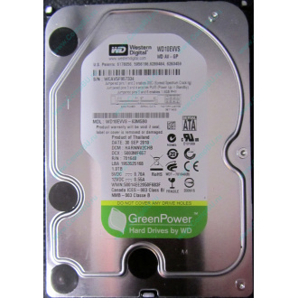 Б/У жёсткий диск 1Tb Western Digital WD10EVVS Green (WD AV-GP 1000 GB) 5400 rpm SATA (Череповец)
