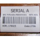 6017B0044301 SERIAL A (Череповец)