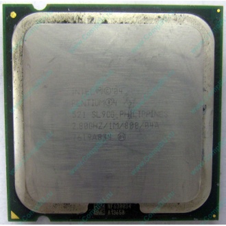 Процессор Intel Pentium-4 521 (2.8GHz /1Mb /800MHz /HT) SL9CG s.775 (Череповец)